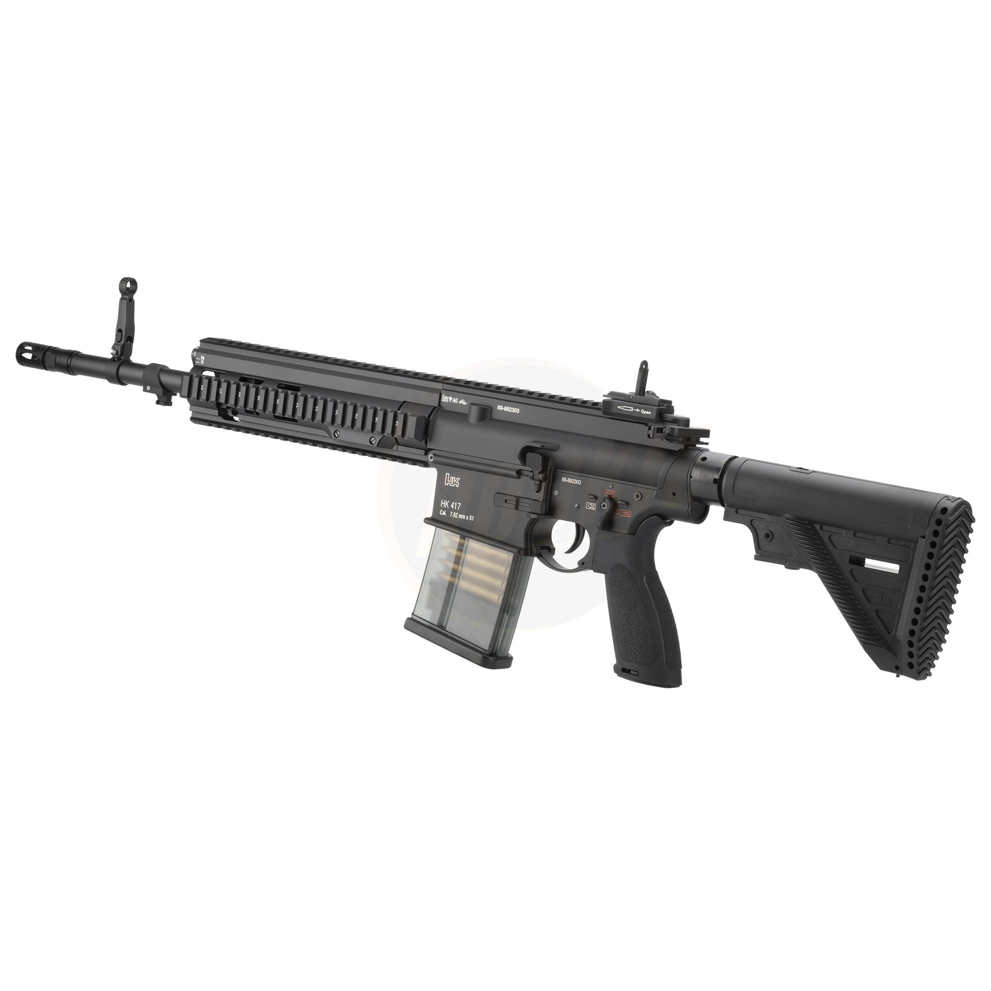 E&C 202 S2 HK417 A2 AEG - 10" Handguard / 16" Barrel