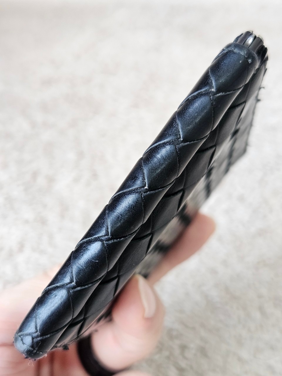 Bottega Money Clip สีดำ