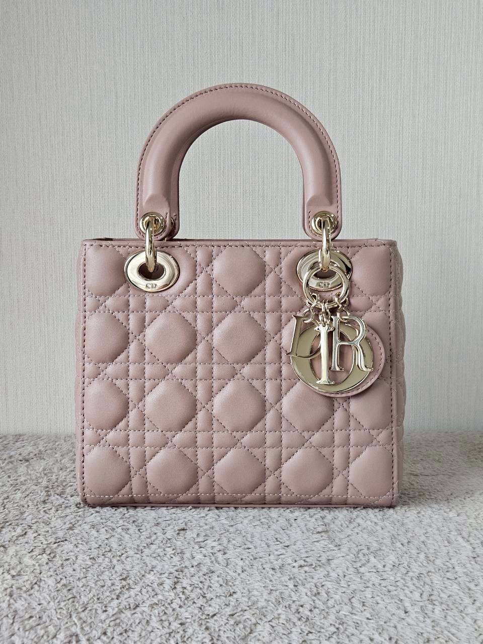 Lady Dior Small Beige