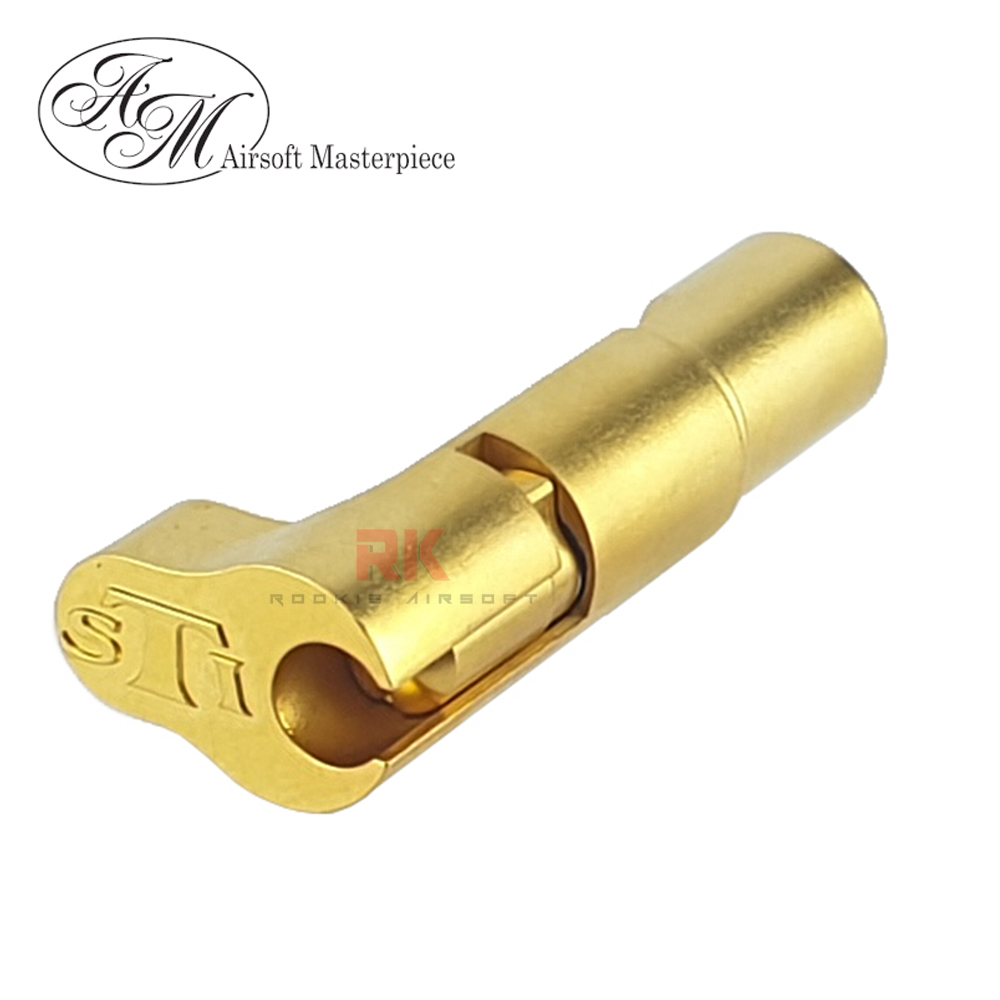 Airsoft Masterpiece CNC Stainless Steel Magazine Catch - STI (Gold)