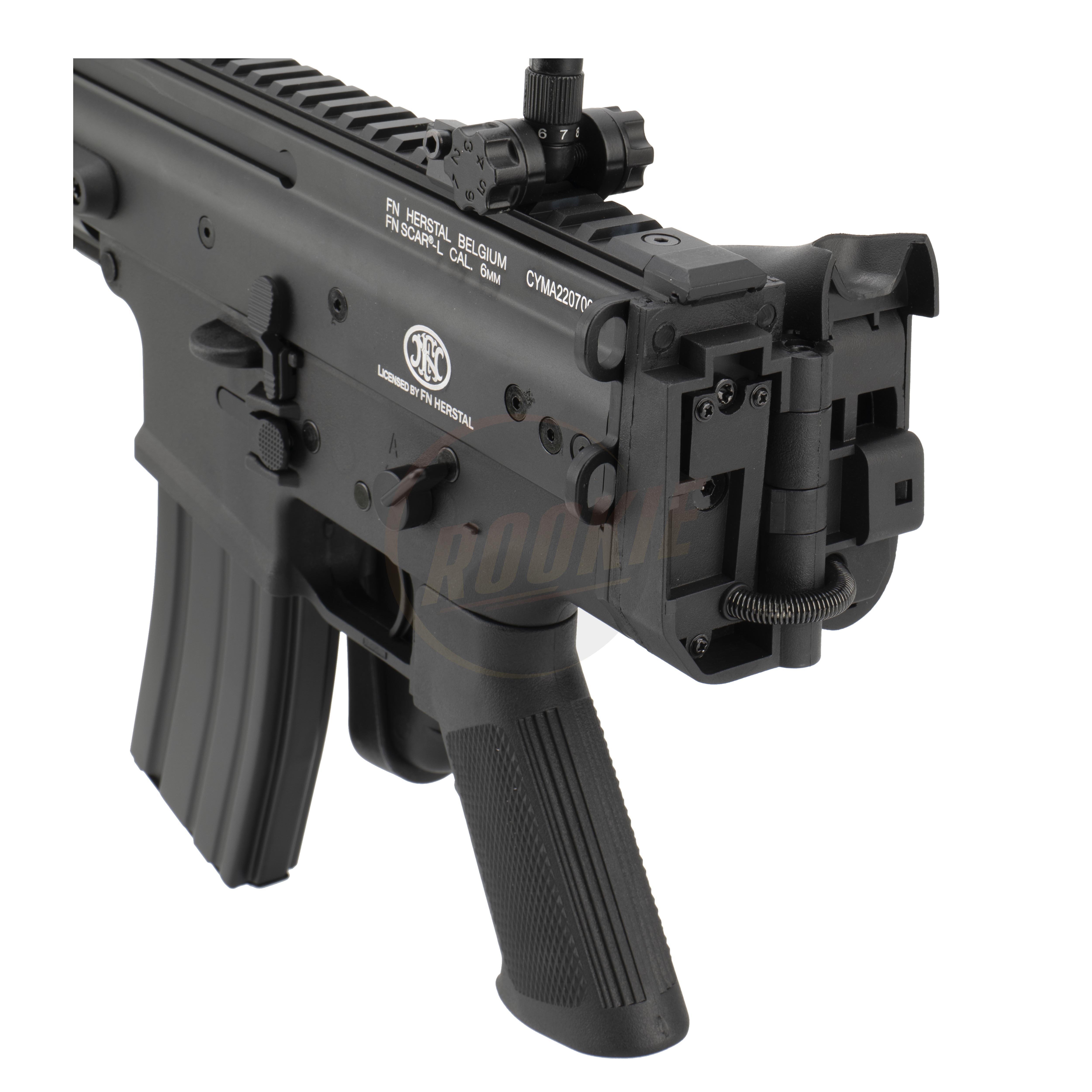 CYBERGUN / CYMA FN SCAR-L CQC AEG - Black