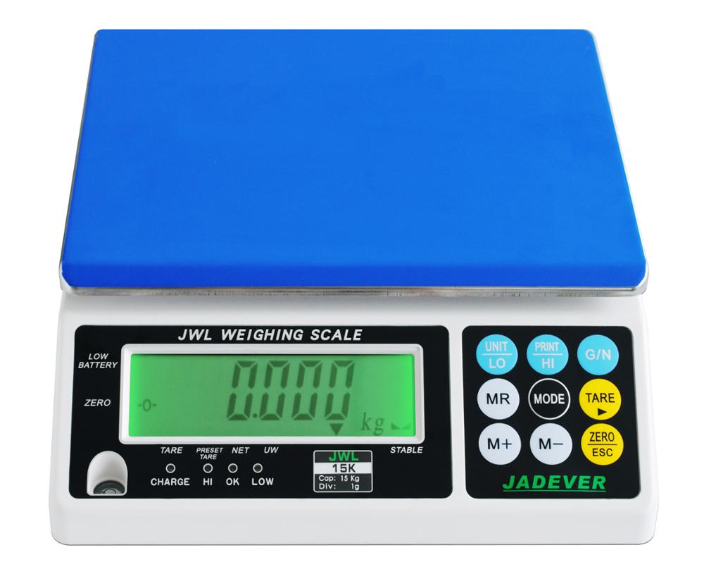 JADEVER เครื่องชั่งตั้งโต๊ะเครื่องชั่งดิจิตอล JWL