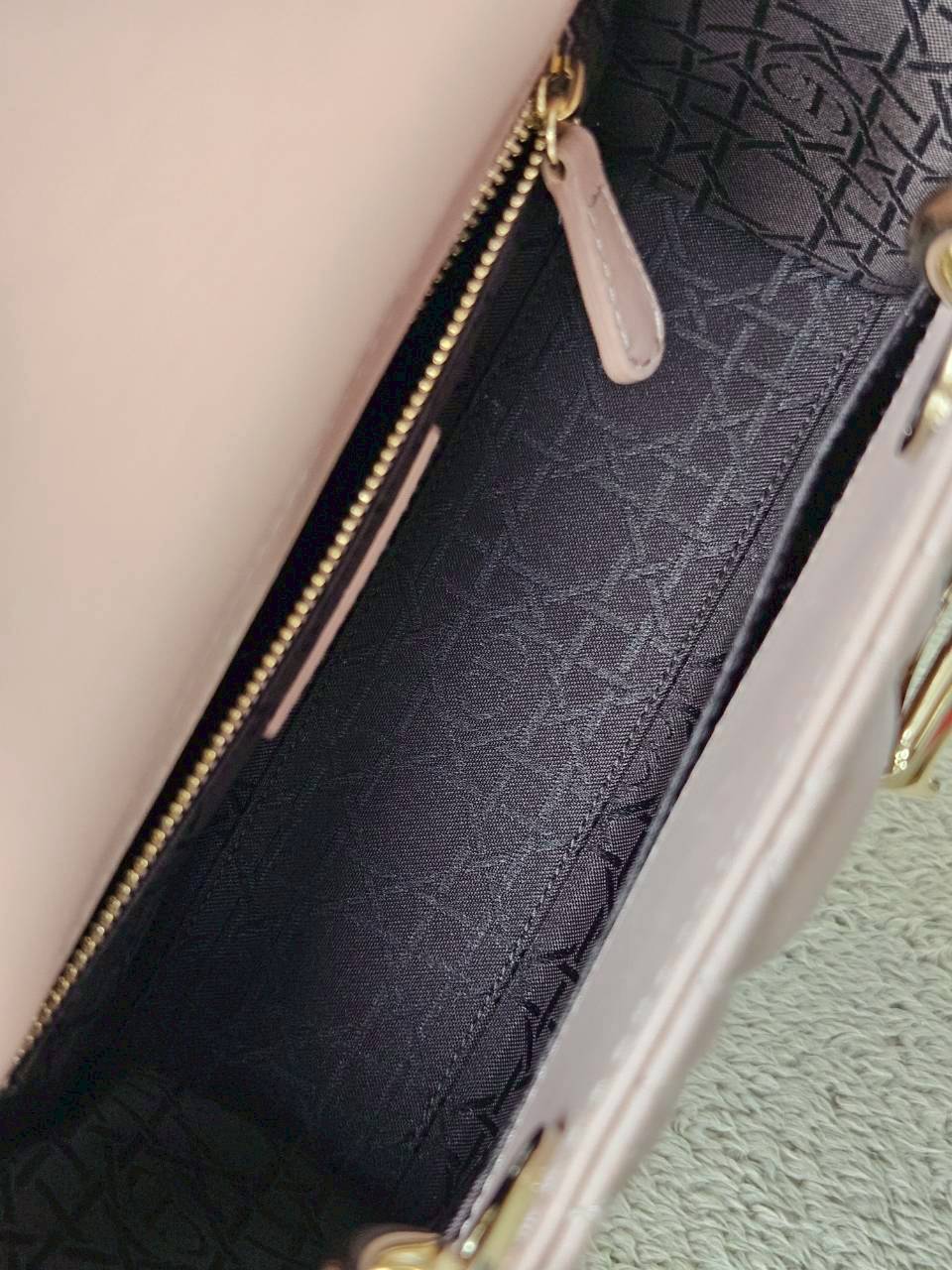 Lady Dior Small Beige