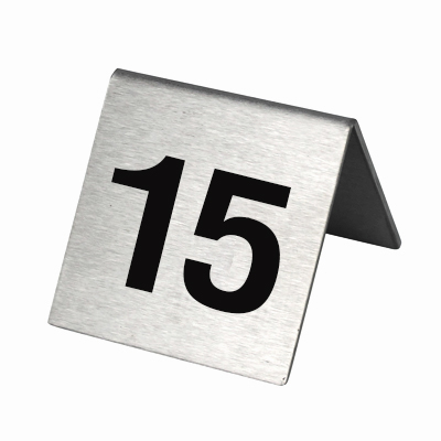 Number sign 1-20 1617-015