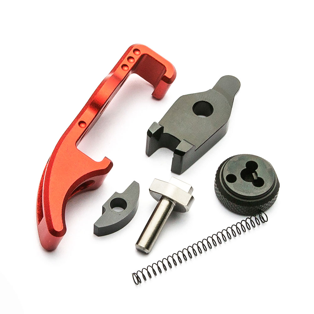 TTI Airsoft Selector Switch Charge Handle for AAP-01 (Red)