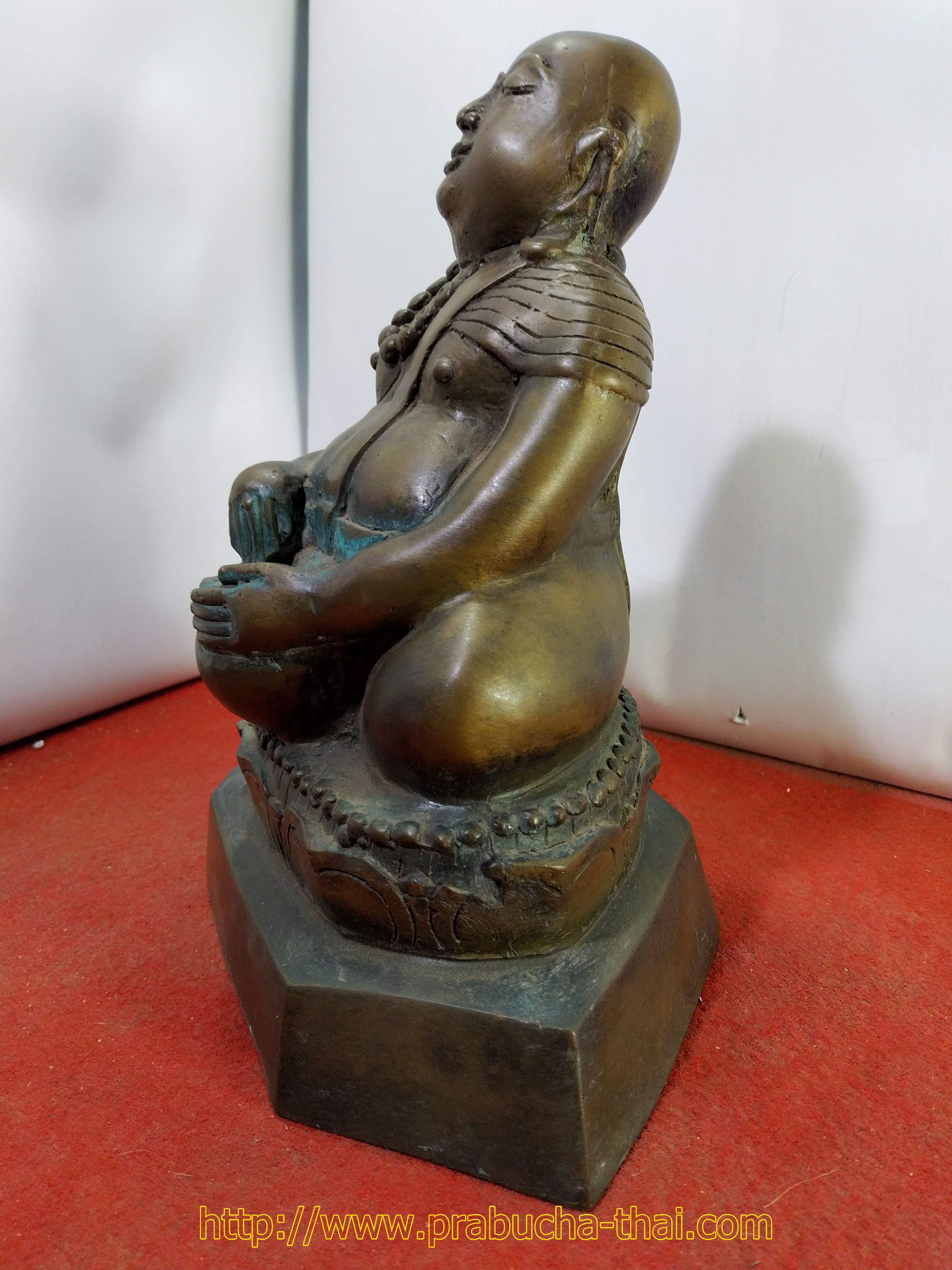 พระสังกัจจายน์ ปางจกบาตร เนื้อโลหะสำริด หน้าตัก 5 นิ้ว