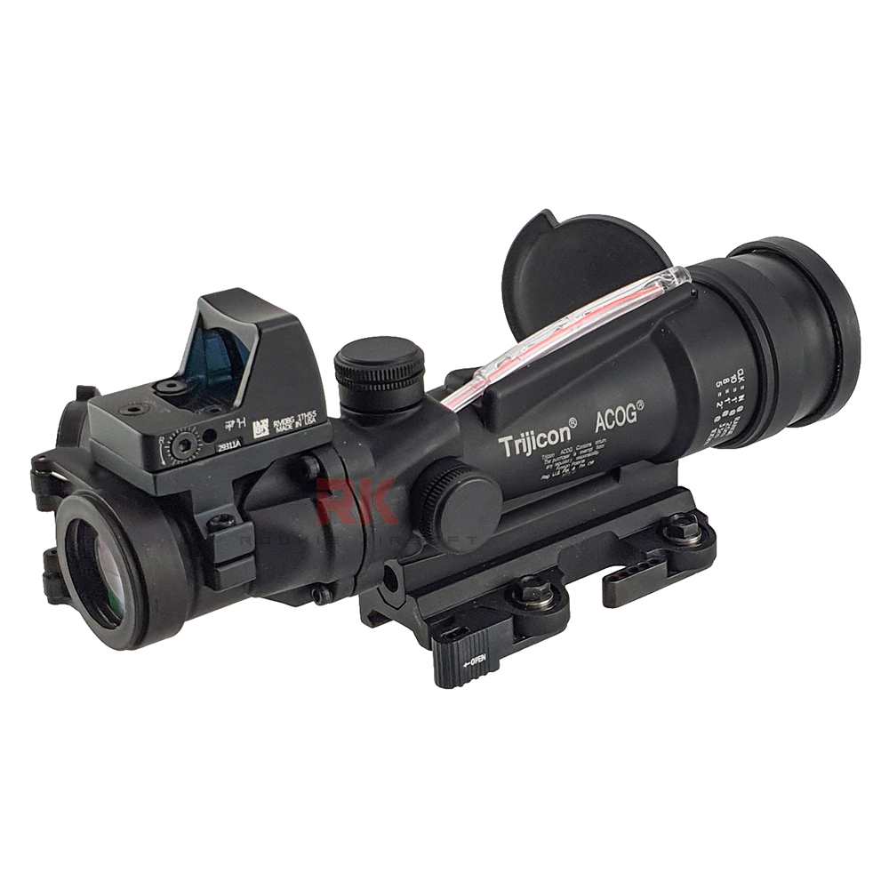 Trijicon ACOG 3.5x35 TA11 Rifle Scope with Red Fiber Optic