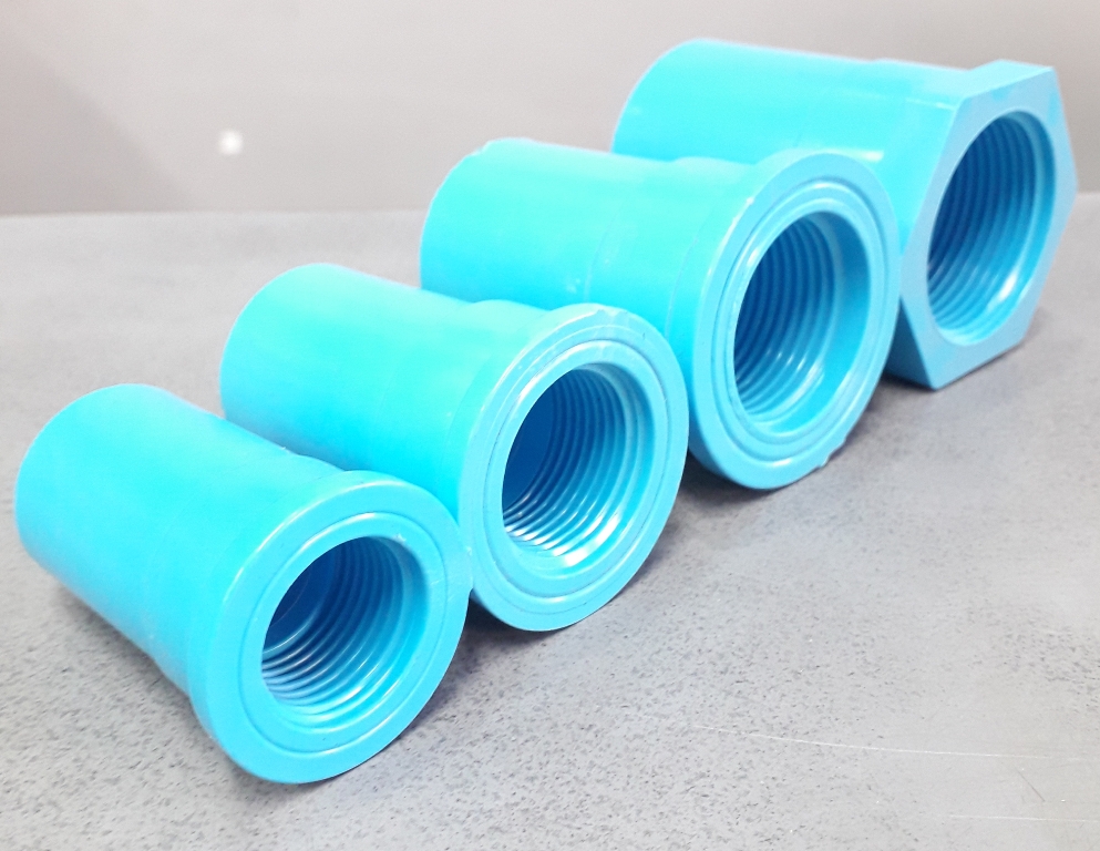 ข้อต่อตรงเกลียวใน PVC ตราช้าง