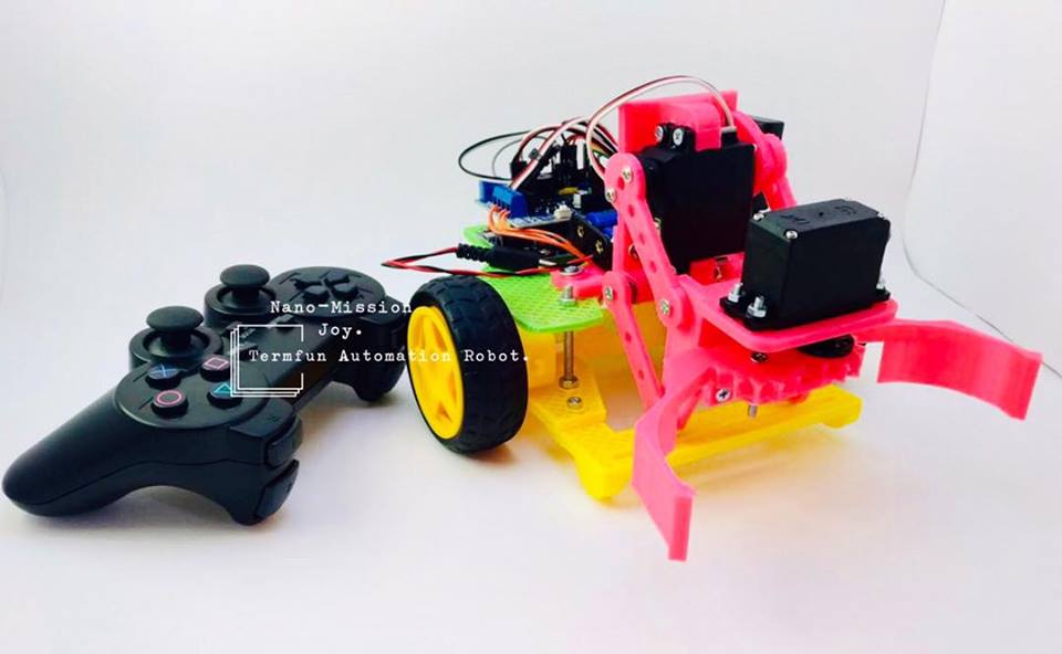 NANO-JOY 2024 (JOY) (หุ่นยนต์บังคับผ่านจอยไร้สาย) Ex