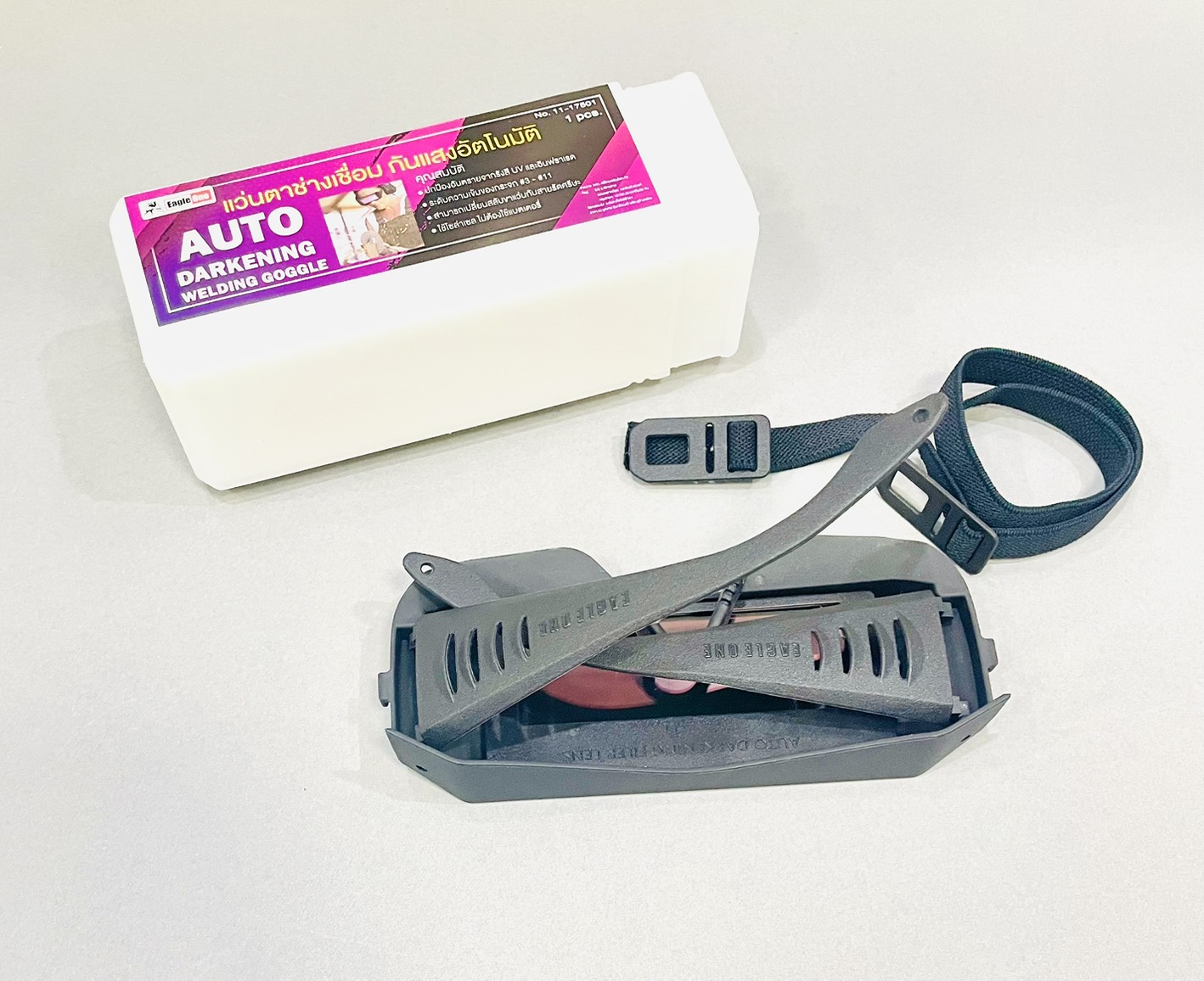 แว่นตาช่างเชื่อมกันแสงอัตโนมัติ