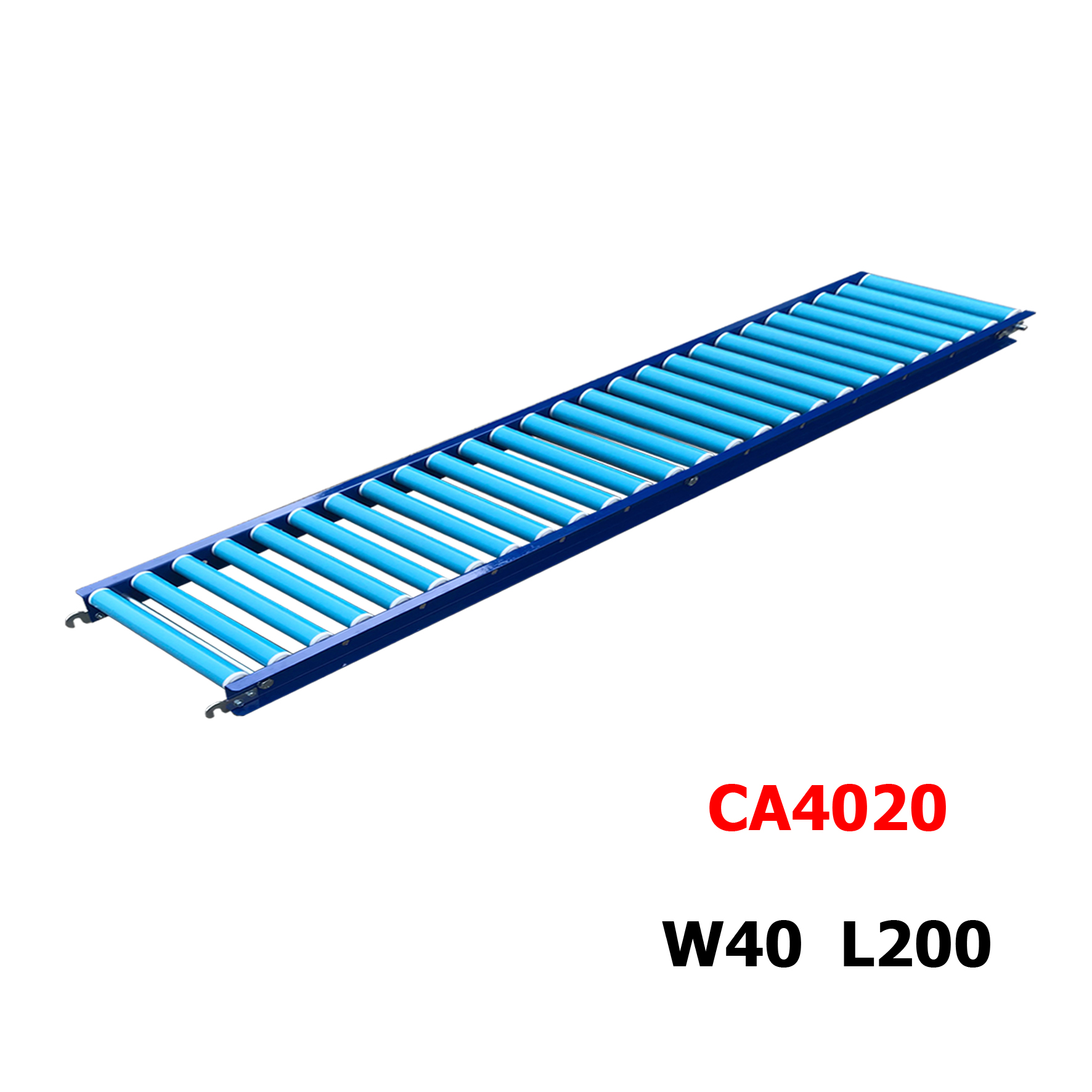 Zlide Container Roller รางลูกกลิ้ง ลำเลียงสินค้า CA4020 W40 x L200 กว้าง 40cm ยาว 2 M