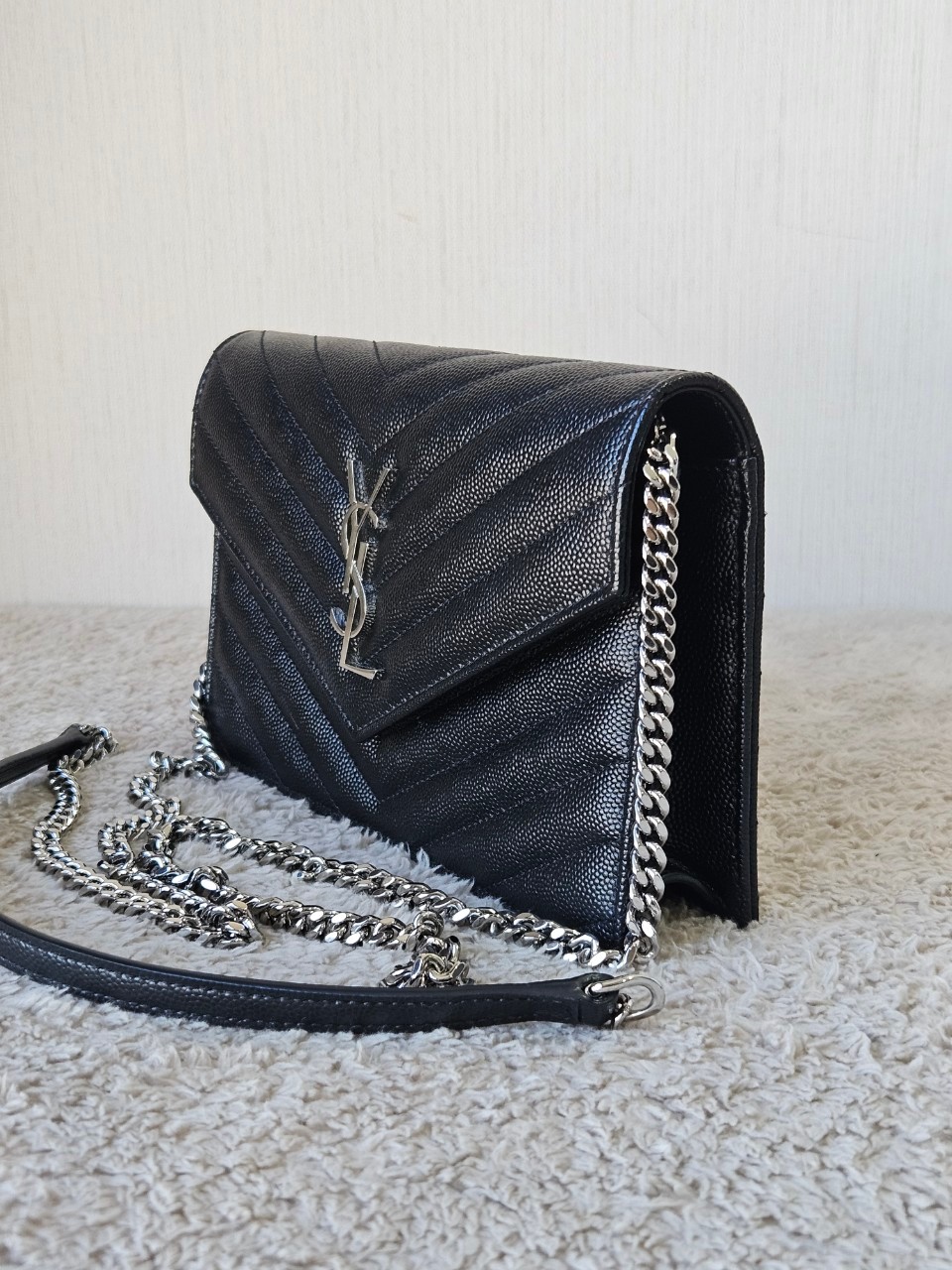 YSL WOC 7.5 สีดำอะไหล่เงิน