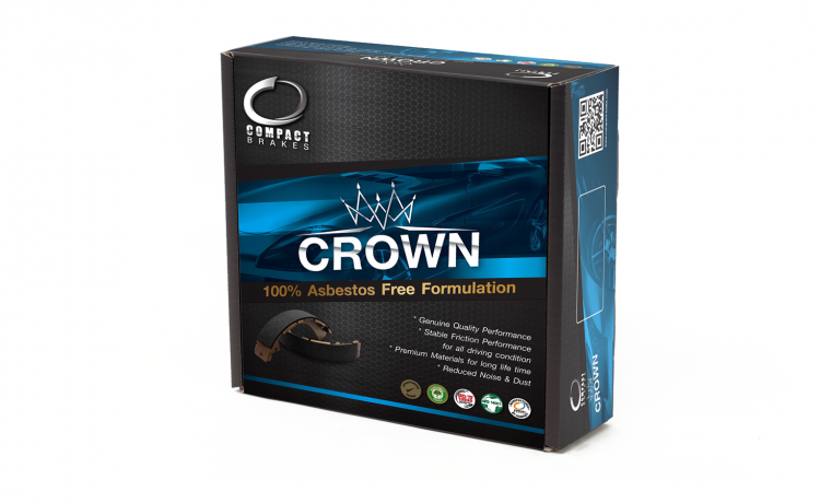 COMPACT BRAKE ก้ามเบรกหลังคอมแพ็ค รุ่น CROWN