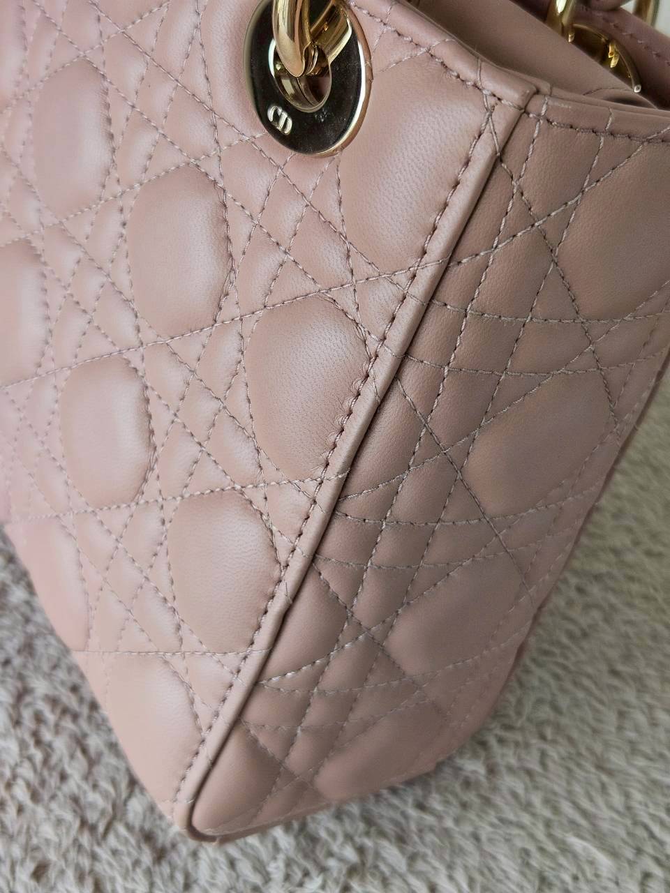 Lady Dior Small Beige