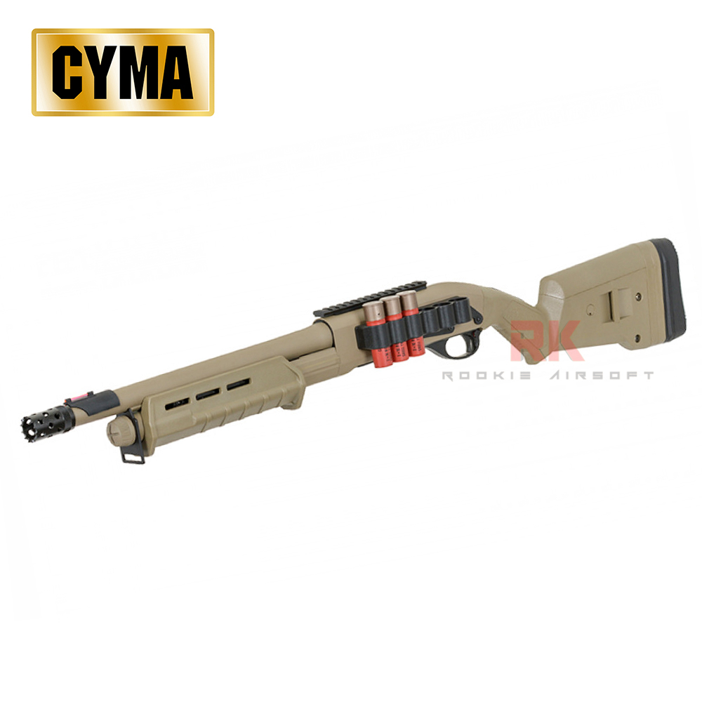 CYMA (CM.356M) Remington 870 Magpul Tactical Shotgun (Tan)