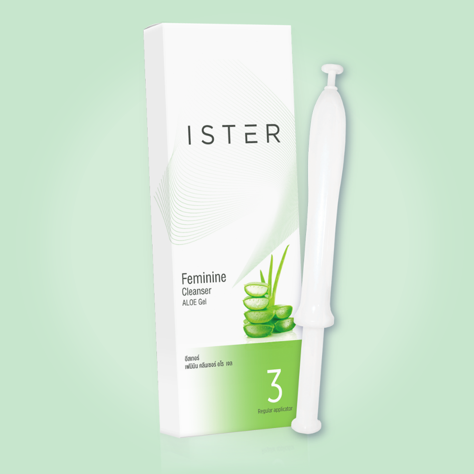 ISTER Feminine Cleanser Aloe Gel กล่องเล็ก (3 หลอด)