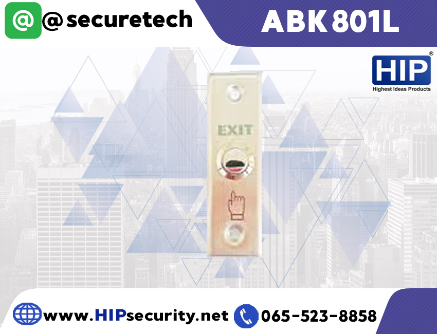 HIP Exit Switch (LED) รุ่น ABK801L
