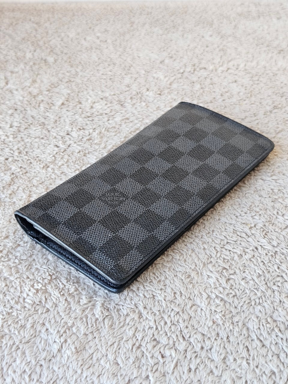 LV N62665 Brazza Damier Graphite Wallet