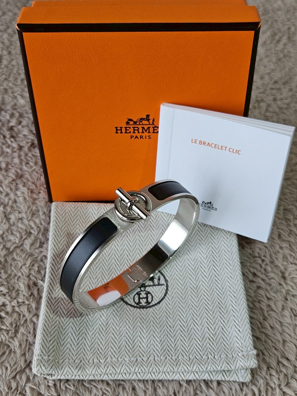 Hermes clic Glenan Bracelet T5