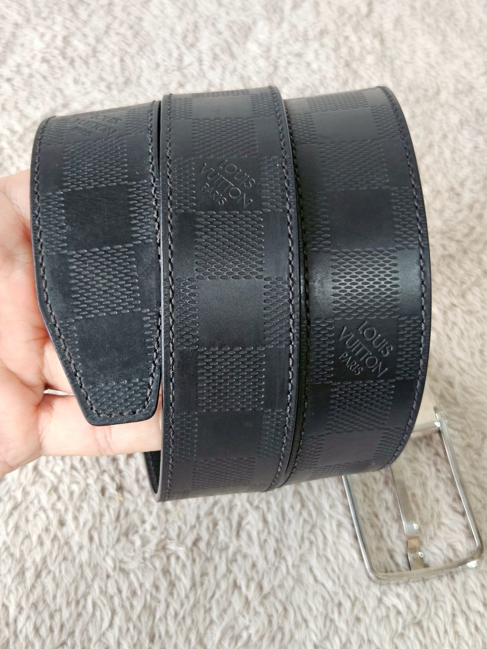 LV Damier Infini Ceinture Revisible Belt