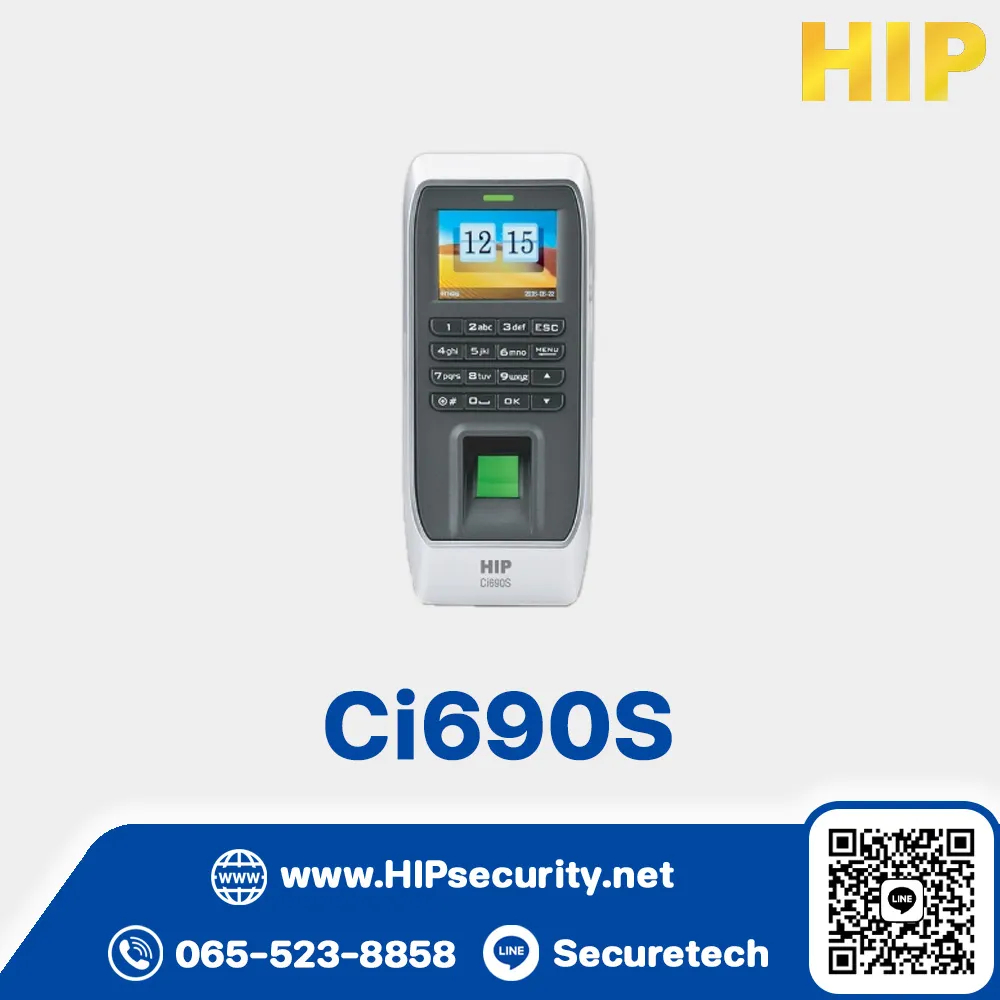 เครื่องสแกนลายนิ้วมือ HIP Series S รุ่น Ci690S