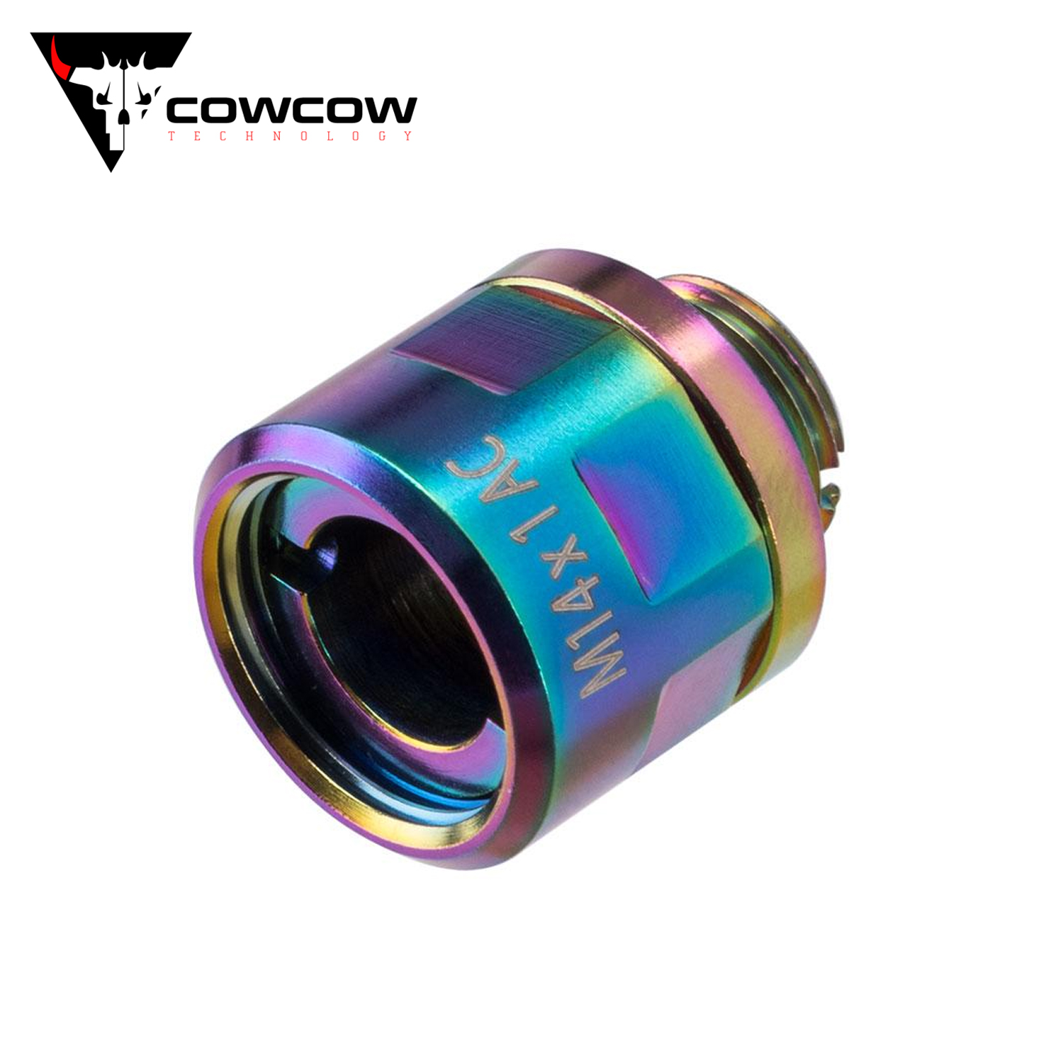 CowCow A01 Stainless Steel Silencer Adapter 11mm to 14mm