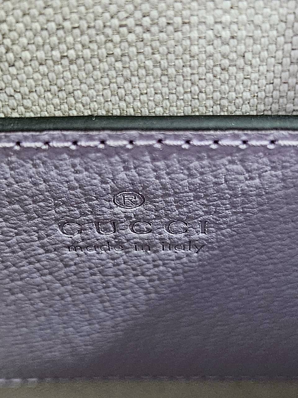 Gucci Jumbo GG Canvas Vertical Mini Tote