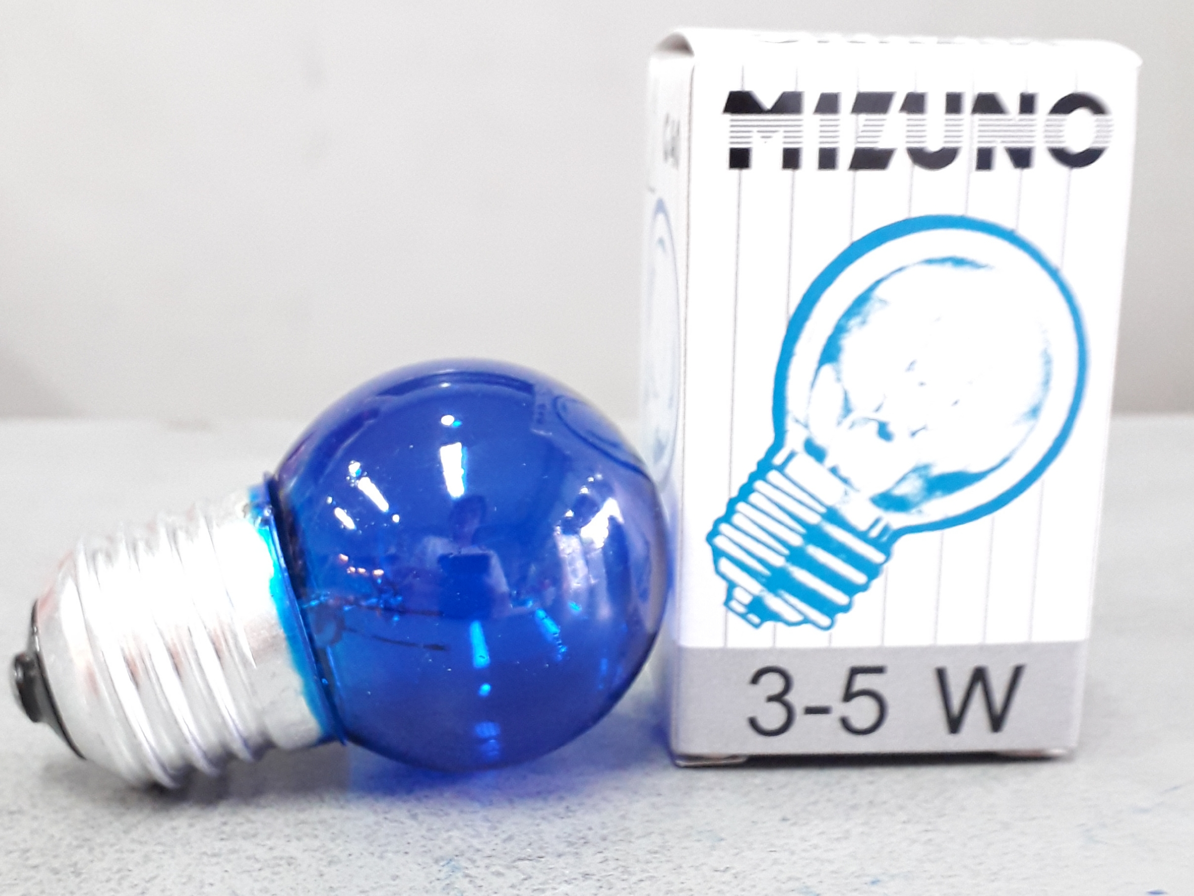 หลอดปิงปอง 1w LED E27 น้ำเงิน แลมป์ตัน