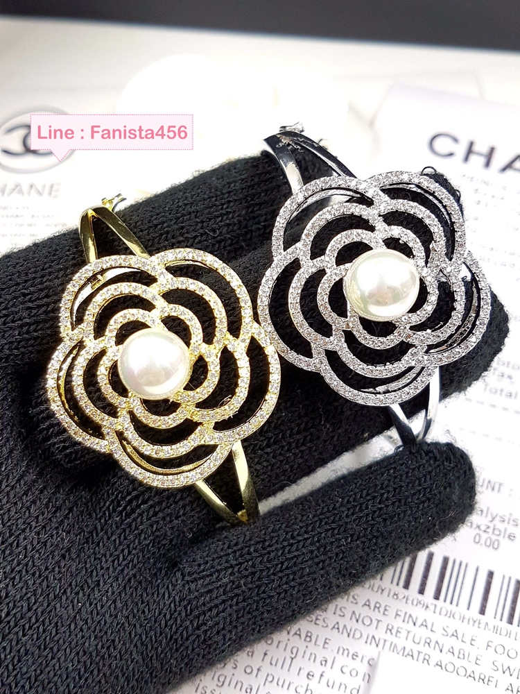 Camelia chanel Bangel กำไลทรงดอกคาเมเลียฉลุ งาน Hiend