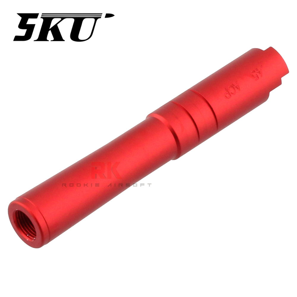 5KU Aluminum Fixed Outer Barrel for Marui Hi-CAPA 4.3 (GB-522)