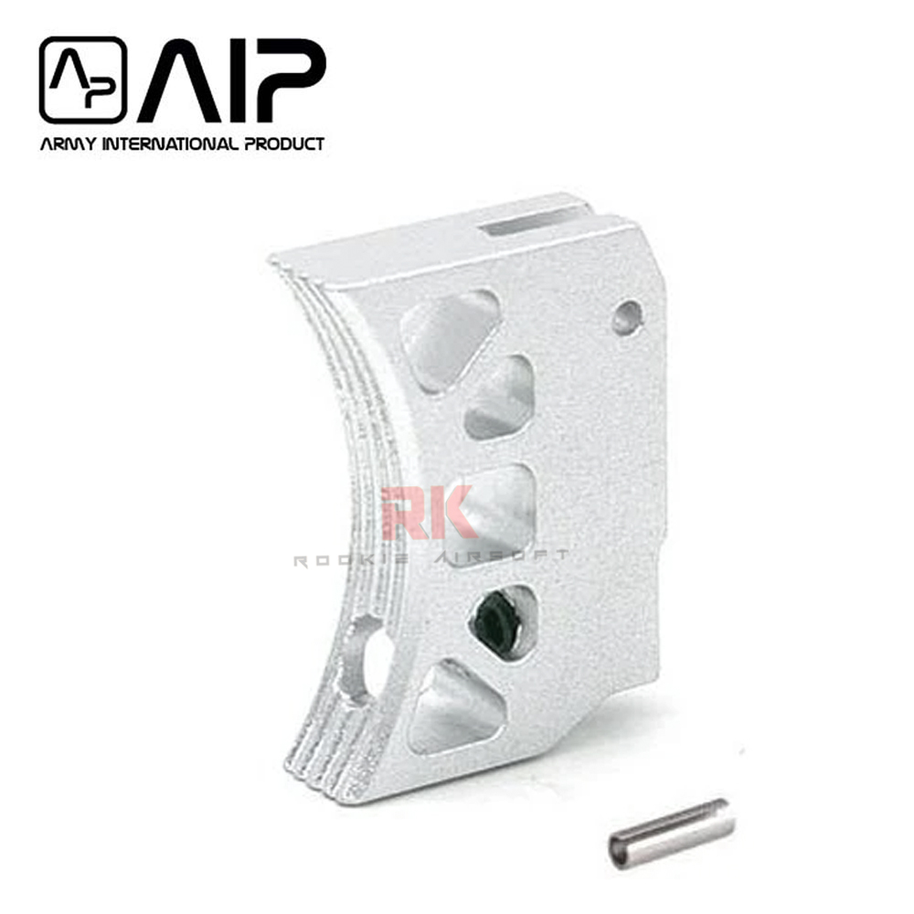 AIP Aluminum Type J Trigger for Marui Hi-CAPA (Silver)