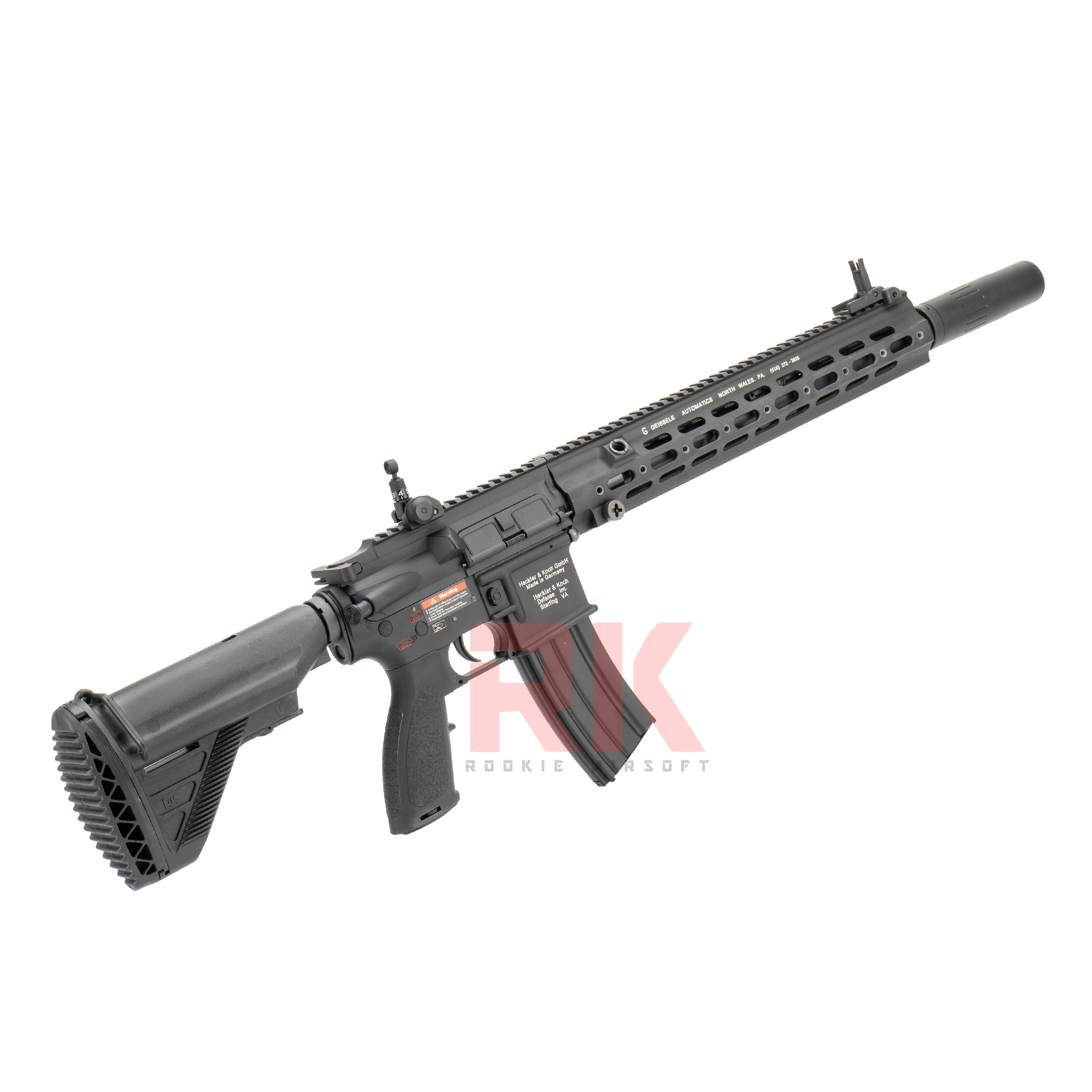 E&C 106 S2 HK 416 SMR 14.5" - Black