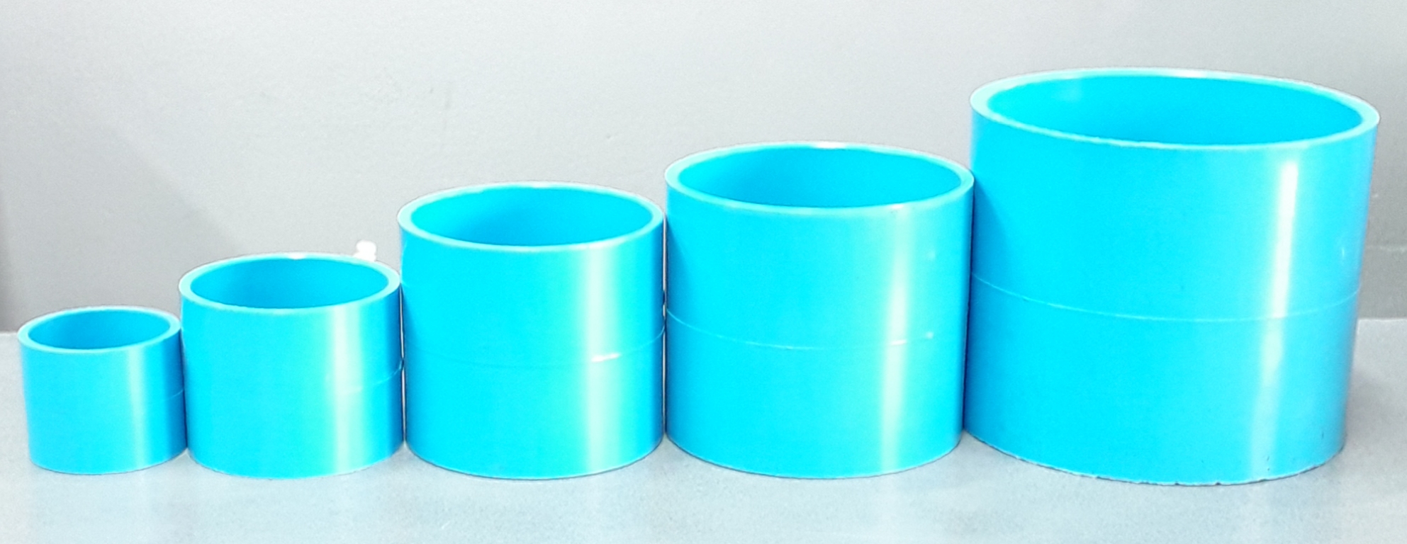 ข้อต่อตรงบาง PVC ตราช้าง