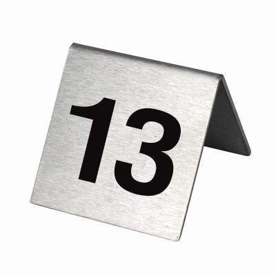 Number sign 1-20 1617-015