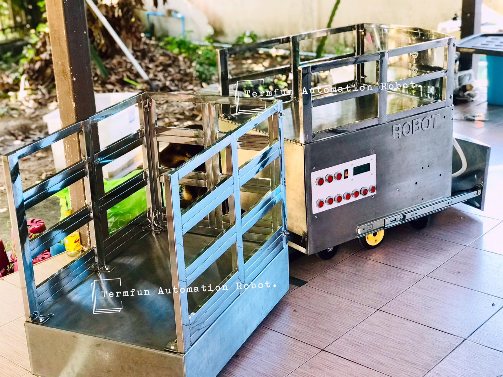 หุ่นยนต์ส่งของ บริการขนาดใหญ่(เฉพาะตัวหุ่นยนต์)