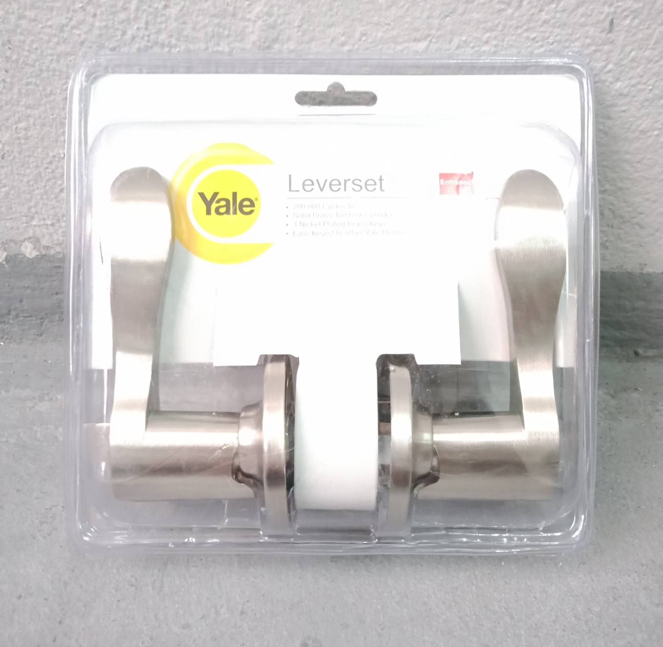 ลูกบิดอัดแผงก้านโยก RMI #RL33SS