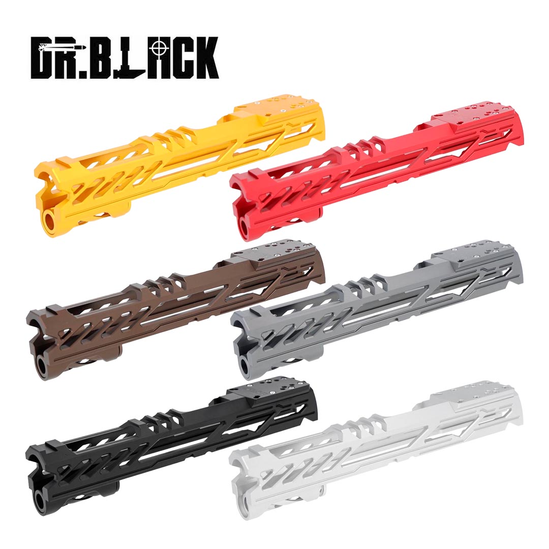 Dr.Black Aluminum Type Y Optic Ready Slide for Marui Hi-Capa 5.1