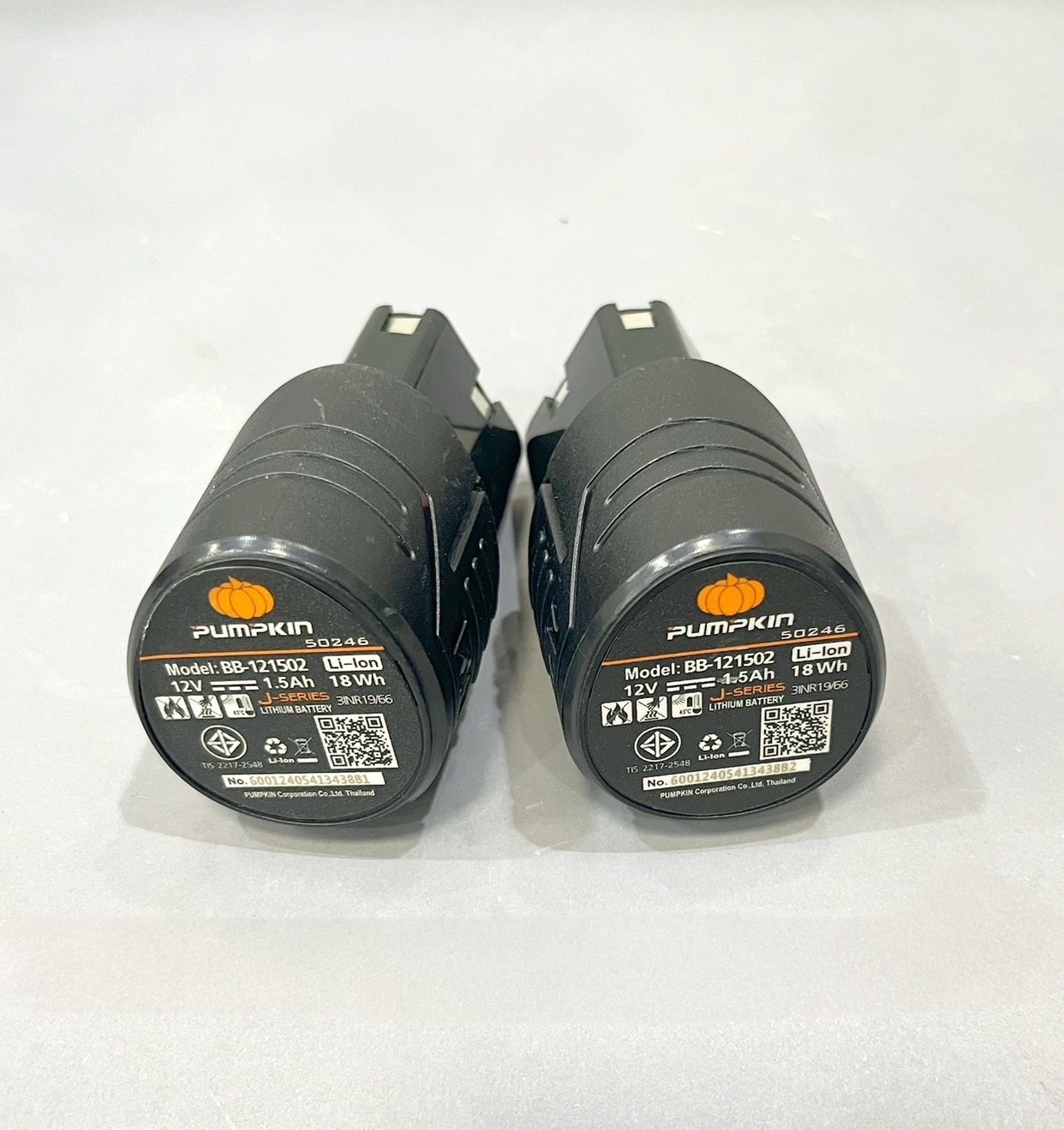 สว่านไร้สาย J-12D1502 พัมคิน (แบต2ก้อน)