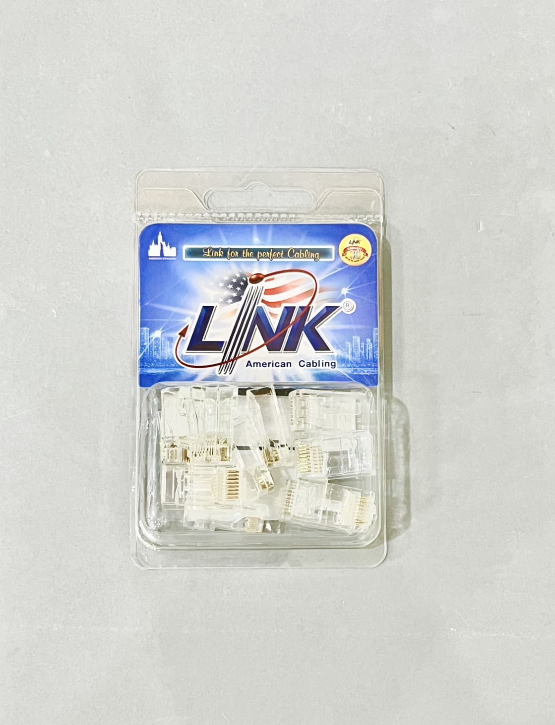 หัวย้ำสายแลน US-1002 CAT6 Link