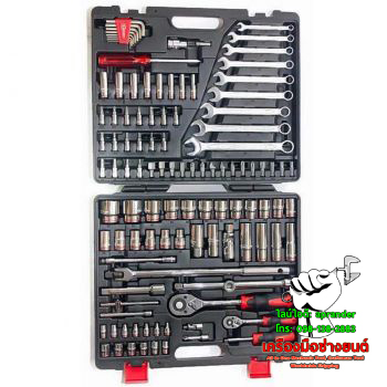 บล็อกชุด 110 ชิ้น 1/2"Dr+1/4"Dr HOBAYASHI