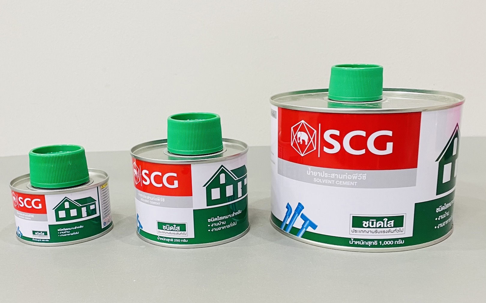 กาวทาท่อชนิดใส SCG พร้อมแปรง