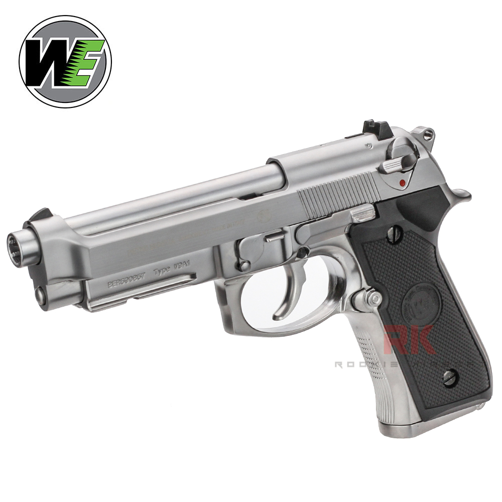 WE Beretta M9A1 Full-Auto GBB (Silver)