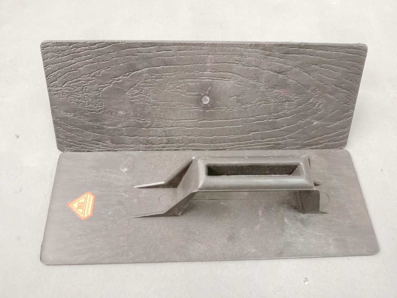 เกียงสี่เหลี่ยม PVC สีดำ