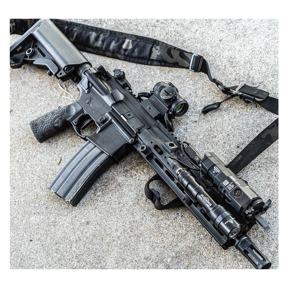 SOTAC MAWL-C1+ IR Laser Aiming Device Replica - Red Laser (Black)