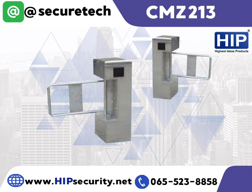 HIP ระบบประตูโรงงาน Turnstile รุ่น CMZ213