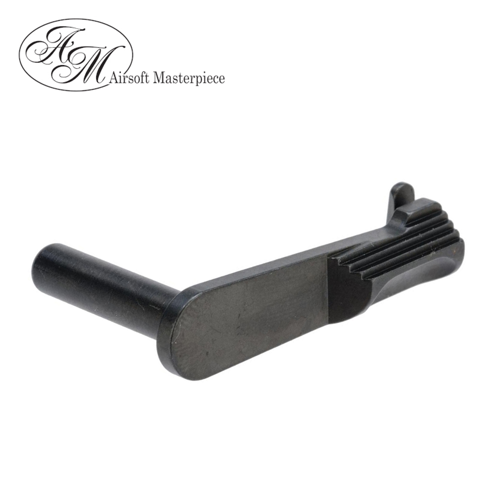 Airsoft Masterpiece CNC Steel Slide Stop Type 3 - STI (Matt Black)