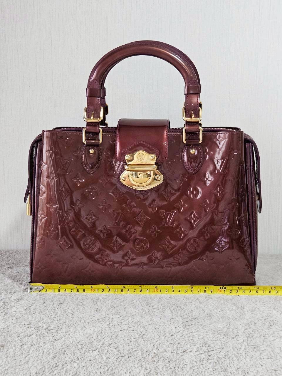 LV M91390 Melrose Amarante Vernis