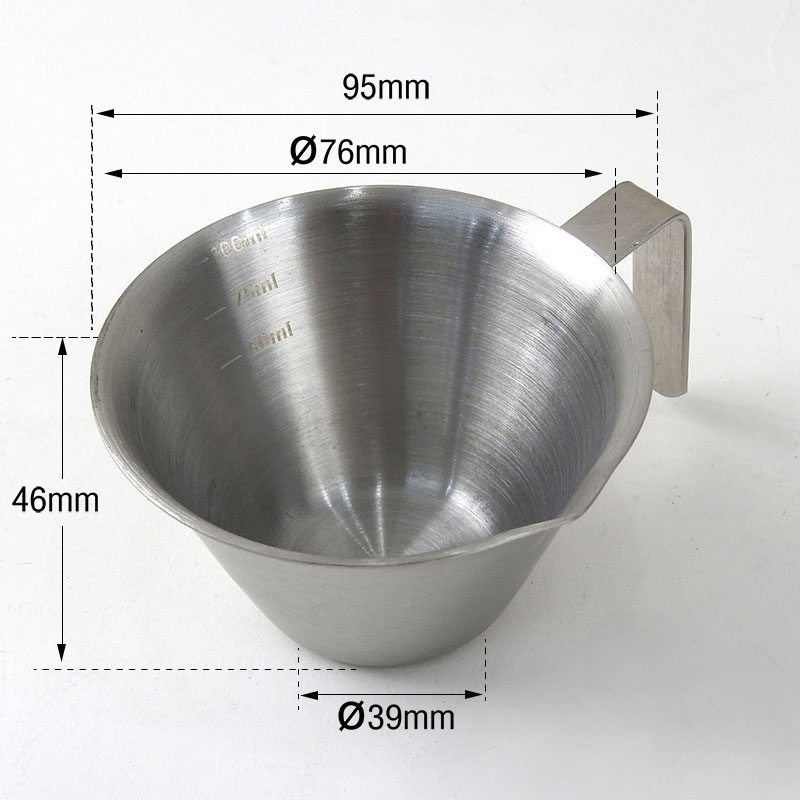 APRESSO Measuring stainless steel 100 ML