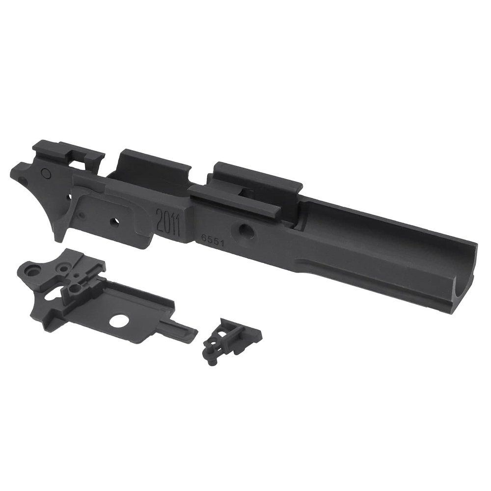 Guarder Aluminum Frame for Marui Hi-CAPA 5.1 - Standard Type (STI 2011/ Black)