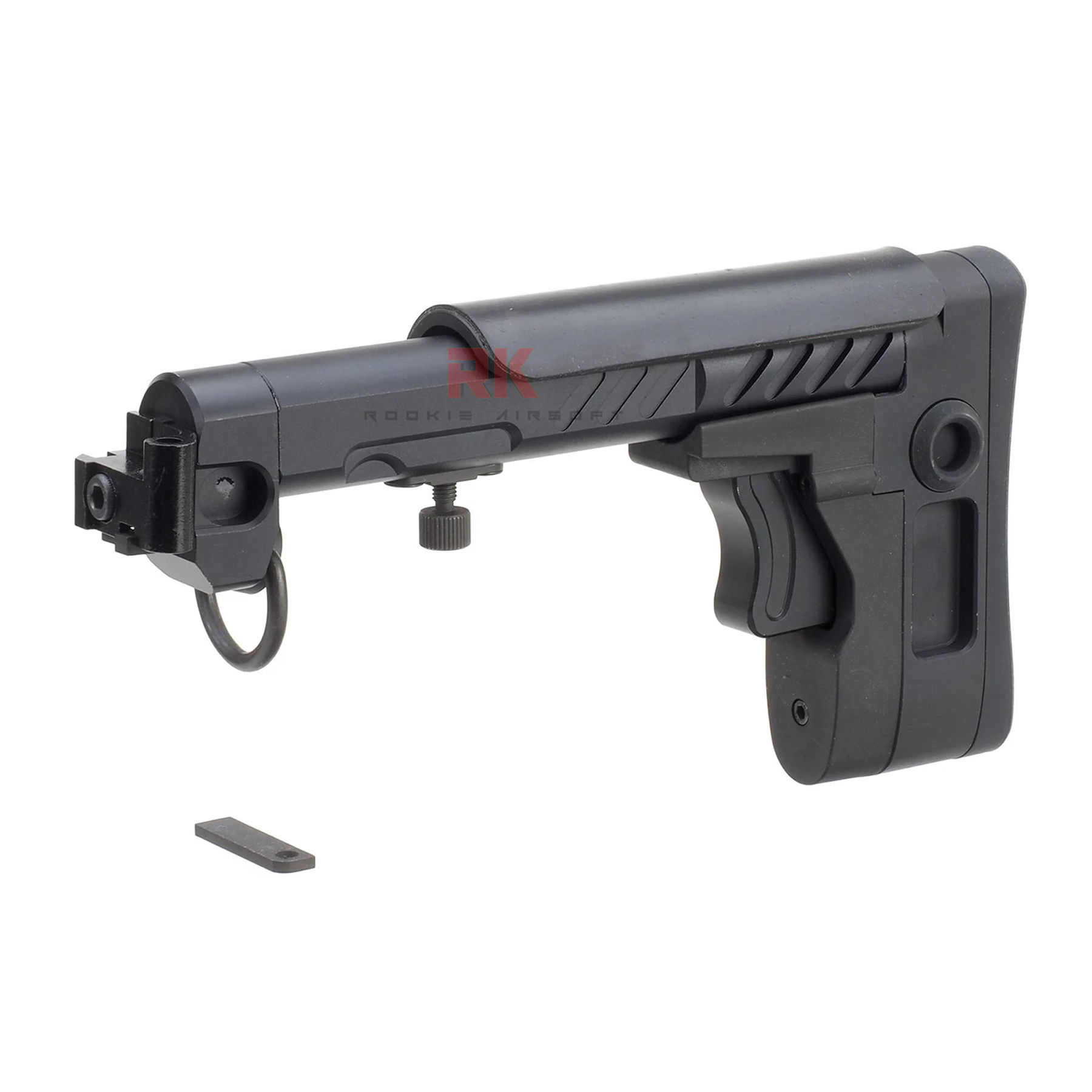 5KU PT-3 AK Telescopic Side Foldable Buttstock (5KU-277) Black